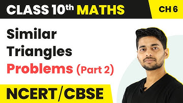 Uses of Similarity (Part-1) - Triangles | Class 10 Maths Chapter 6 2022-23