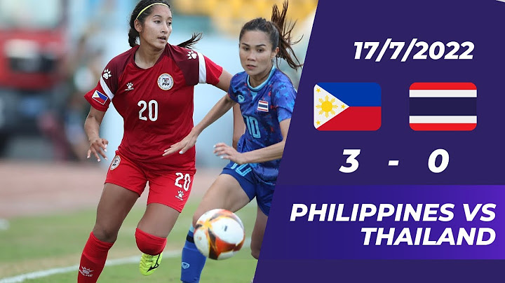 Full Highlight Philippines vs Thailand (3-0) - AFF Women's Championship 2022