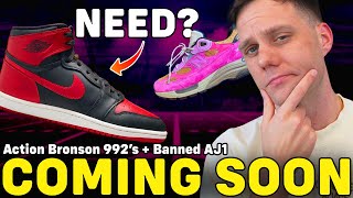 COMING SOON: ACTION BRONSON NEW BALANCE  \& AIR JORDAN 1 85 BRED SOON!