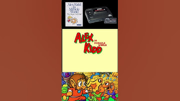 Alex Kidd in Miracle World - Sega Master System #sega #segamastersystem #alexkiddinmiracleworld