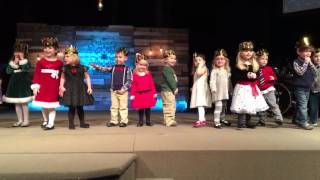 Jayce's Christmas Program - Handprints Daycare
