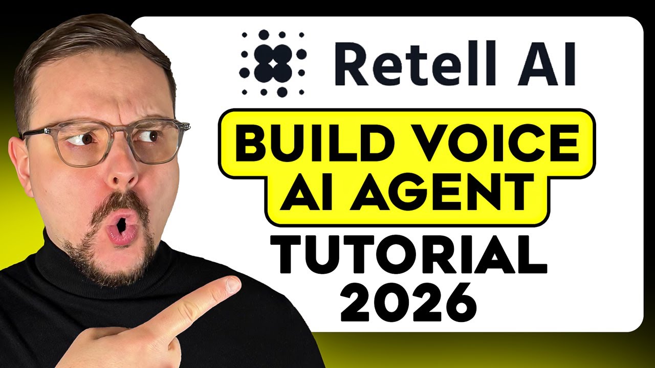 Retell AI Tutorial - 2025 | How to Build a Voice AI Agent & Automate
