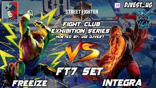 SF6 Fight Club Exhibition Series - Freeize VS Integra FT7 Set