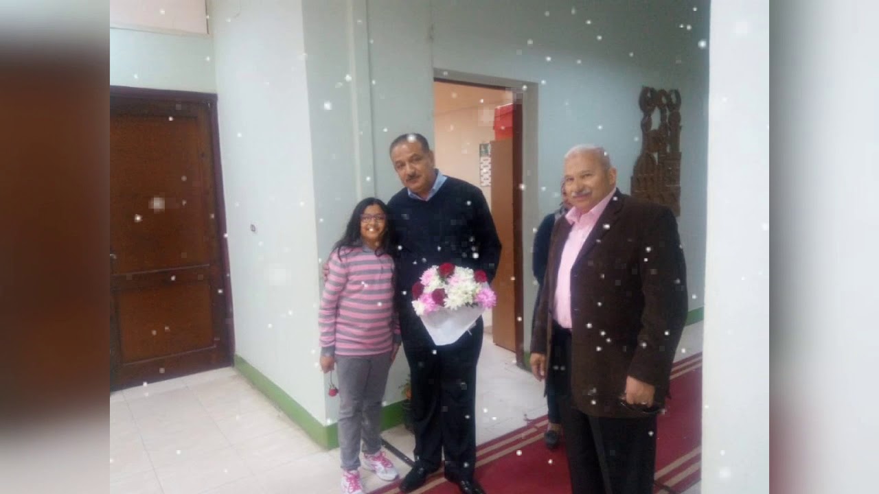 زيارة الاستاذ/محمد الشيمي لمدرسة 6اكتوبر القومية