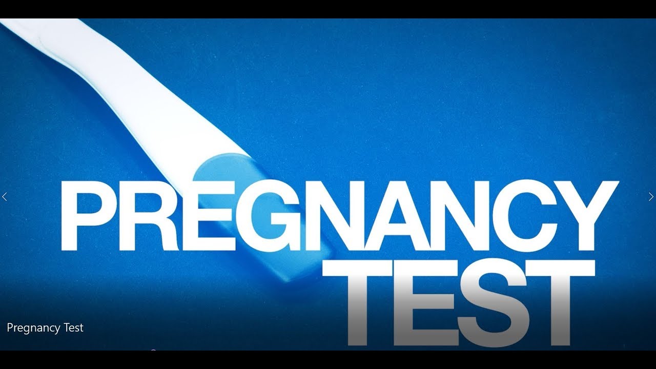How does a pregnancy test work? YouTube