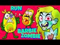 WE BECAME ZOMBIES | From Barbie to Zombie | Avocado Couple Live