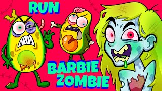 WE BECAME ZOMBIES | From Barbie to Zombie | Avocado Couple Live