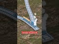 Train vs MountainTrick. #TrainVsMountain #RailwayEngineering#ZigzagRailway