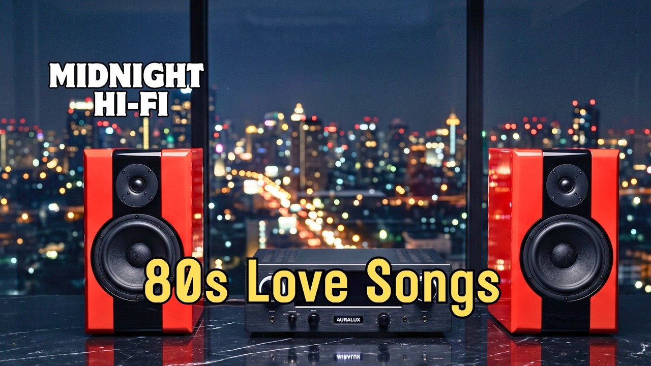 80s Nostalgic Love Songs – Midnight Hi-Fi Listening Room