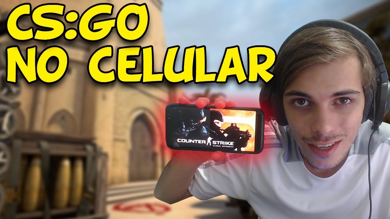 Como jogar CS GO no celular 🤯 #csgobrasil #csgo #dicacelular