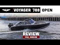 Обзор #VOYAGER 700 Open алюминиевой лодки #VBOATS, англ. с субтитрами // Полная версия //