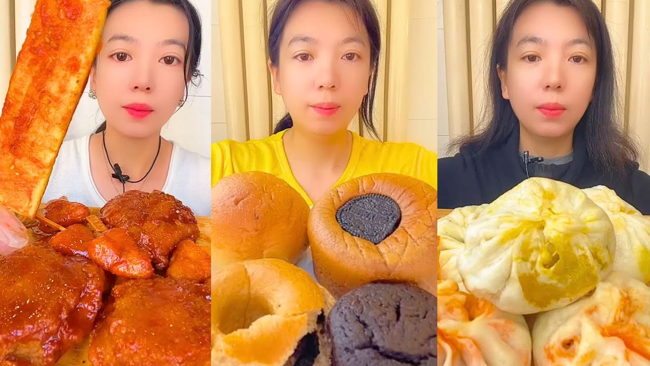 Traditional Chinese Homemade Food Eating Show | Buns Noodles & Desserts Mukbang #48