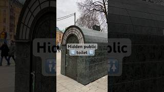 Hidden Public Toilet In Stockholm That Can Save You In Time Of Need