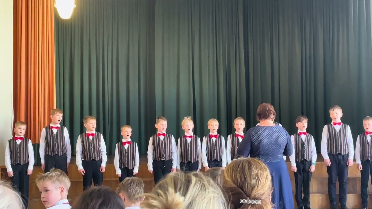 Saue poistekoor 2025 kevadkontsert