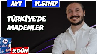 🌍 TÜRKİYE'DE MADENLER SORU ÇÖZÜMÜ🔴27 Günde AYT Coğrafya - 9 🟡11.sınıf coğrafya - 9