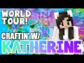 💙 Minecraft WORLD TOUR! Craftin' w/ Katherine Ep. 50