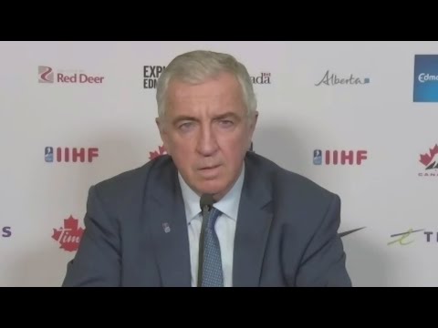 Hockey Canada officials make a statement on cancelled 2022 World Juniors tournament