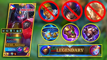 ALDOUS NEW SUSTAIN BUILD AGAINST THESE OP HERO! TRY THIS OP BUILD! ALDOUS BEST BUILD 2022 - MLBB