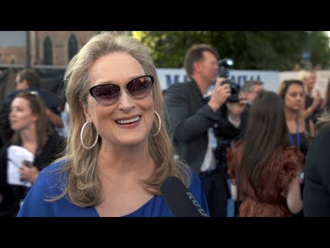 MAMMA MIA! 2 Here We Go Again WORLD PREMIERE Interviews - Meryl Streep, Amanda Seyfried, Colin Firth