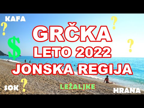 Epizoda 3 - Grčka 2022, jonska regija - Popis cena po letovalištima jun 2022.