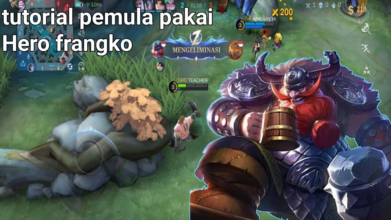 tutorial pemula pakai frangko. #evos #mobilelegends - YouTube