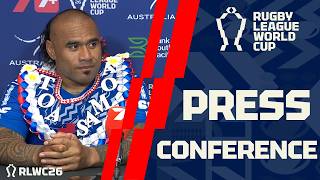 RLWC 2026 | Toa Samoa | Press Conference | Round 1