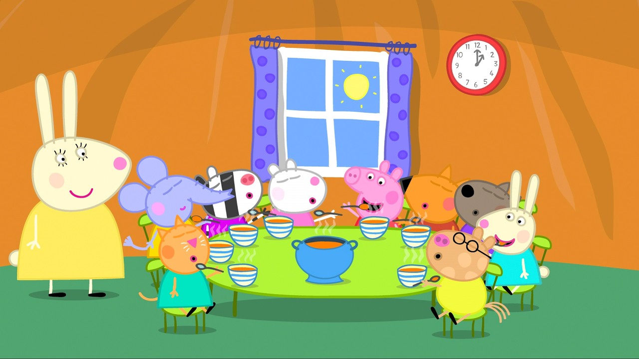 Kids Videos 🐽 | Yummy Veggie Soup! | Peppa Pig Full Episodes