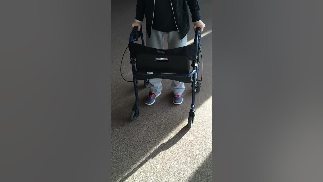 Walking Paraplegic backwards, no braces but ankle sportwraps YouTube
