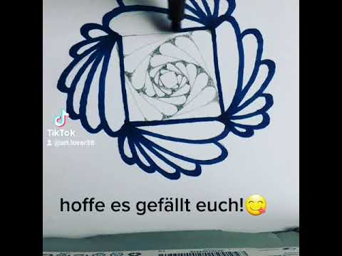 Video: Wie Man Mandalas Zeichnet