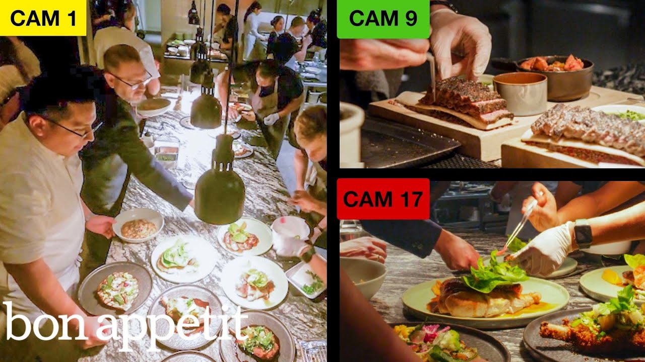 ⁣We Put 19 Cameras in a Michelin-Starred Restaurant | Bon Appétit
