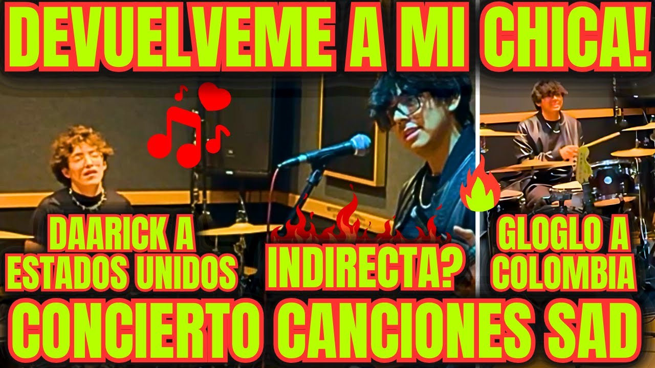 BANDA NOVELERA🔥DAARICK GLOGLO Y LUCASTA EN CONCIERTO🎶+ DAARICK TOCA LA BATERIA🤣Y GLOGLO CANTA✨