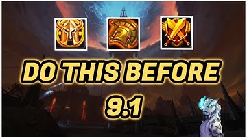 Do THIS Before Patch 9.1 PvP (Very Important)