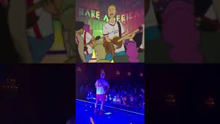 Cartoon band performing in real life - Moving On by Rare Americans