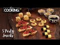 5 PARTY SNACKS | NO FIRE COOKING | Cooking Without Fire