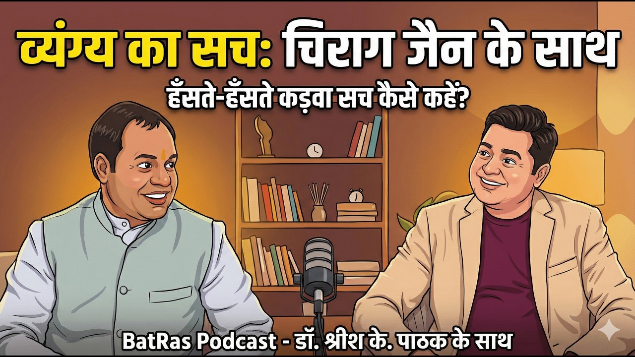 चिराग जैन का कवि हो जाना - @KaviChiragJain #batraswithdrshreesh