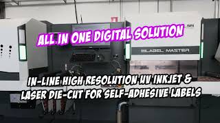 Sei Laser Kyojet X Labelmaster Limpression Découpe Détiquettes Adhésives En Une Seule Passe