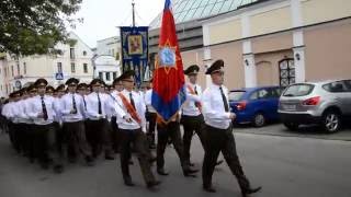 Торжественный марш пожарной службы в центре Бреста. 21 июля 2016 г. Торжественный марш пожарной службы в центре Бреста. 21 июля 2016 г.