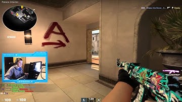 How To Entry Frag On Mirage From Palace.
