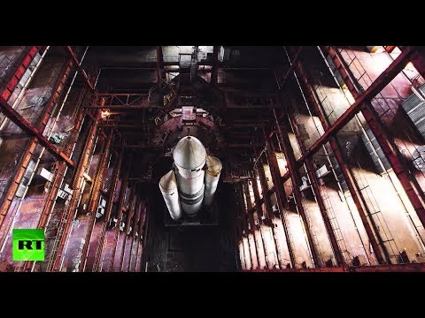 Adventurers sneak into old Cosmodrome hangar to make stunning discovery of space shuttle remains