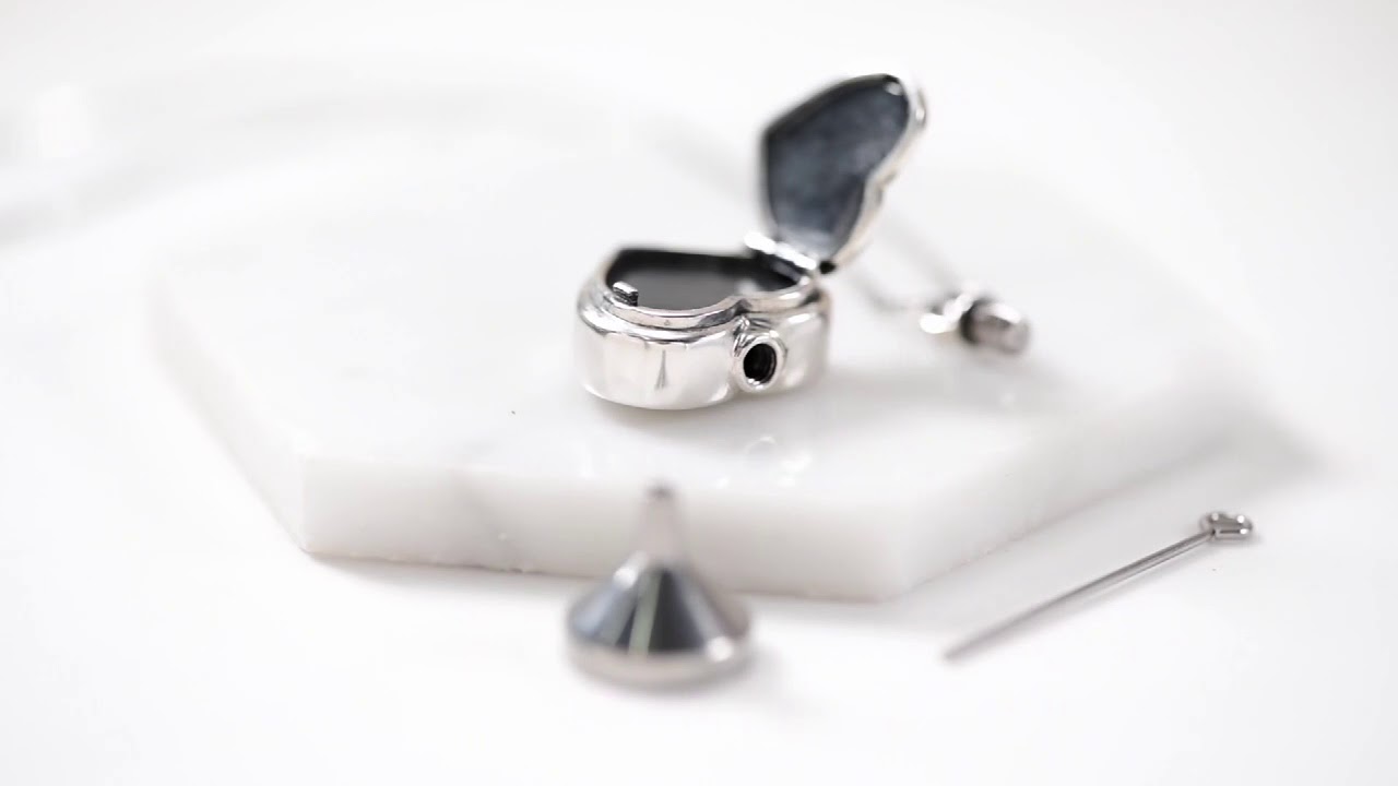 925 Sterling Silver Custom Photo Keepsake Necklace Cremation Jewelry