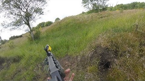 Army Cadets section attack blank firing (GoPro) 2018