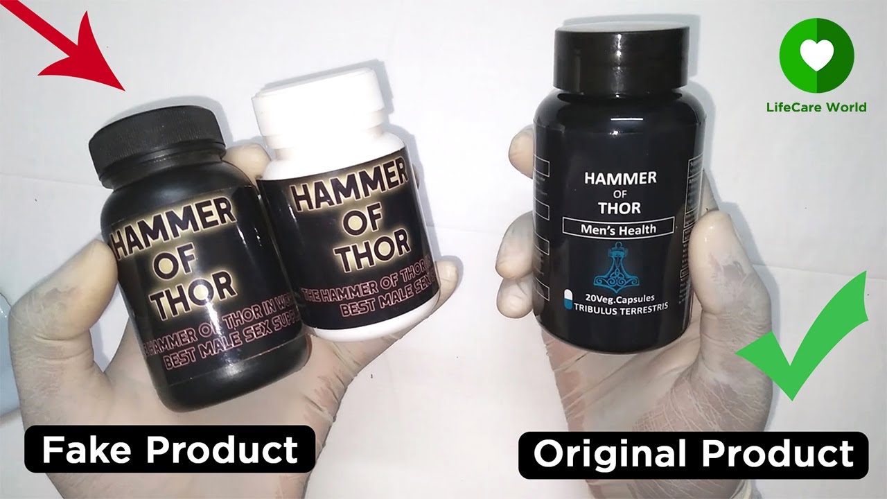 Hammer Of Thor Original Vs Fake Hammer Of Thor Review Hammer Of Thor Capsule Video Part 2 Youtube