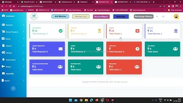 Recharge Admin Panel Software With Full Source Code And Android App & API penel UPI Add Offer 5000