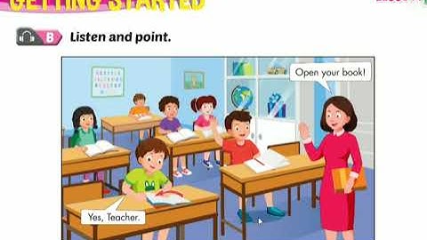 tiếng anh 2: getting started- lesson 2/ i learn smart start 2