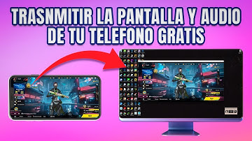 TRANSMITIR LA PANTALLA Y AUDIO DE TU TELEFONO A PC (Windows) GRATIS EN 2025