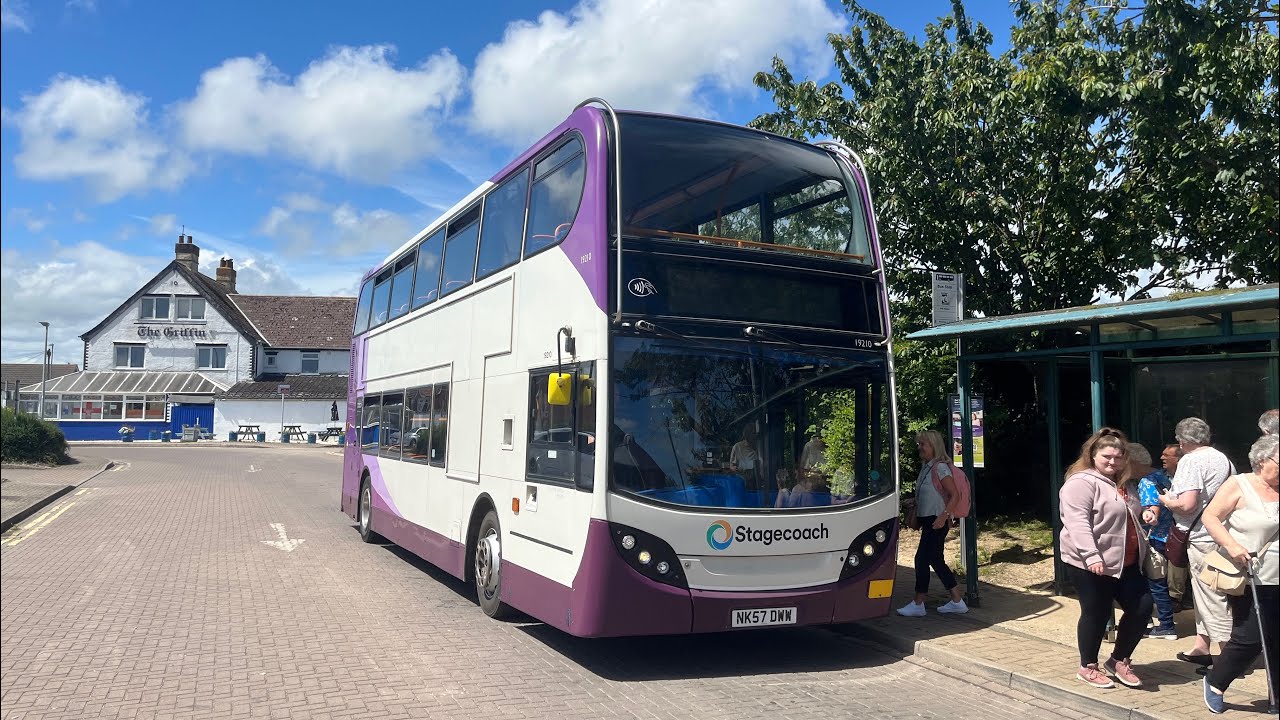 1 Stagecoach Bus - Skegness to Chapel St Leonard’s (Full Route)