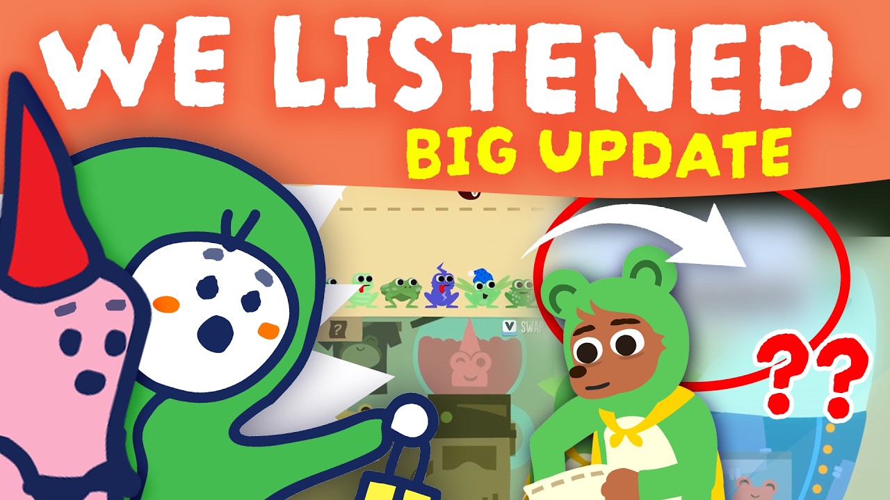 You asked for it!! Big Update - Bonnie Bear Saves Frogtime