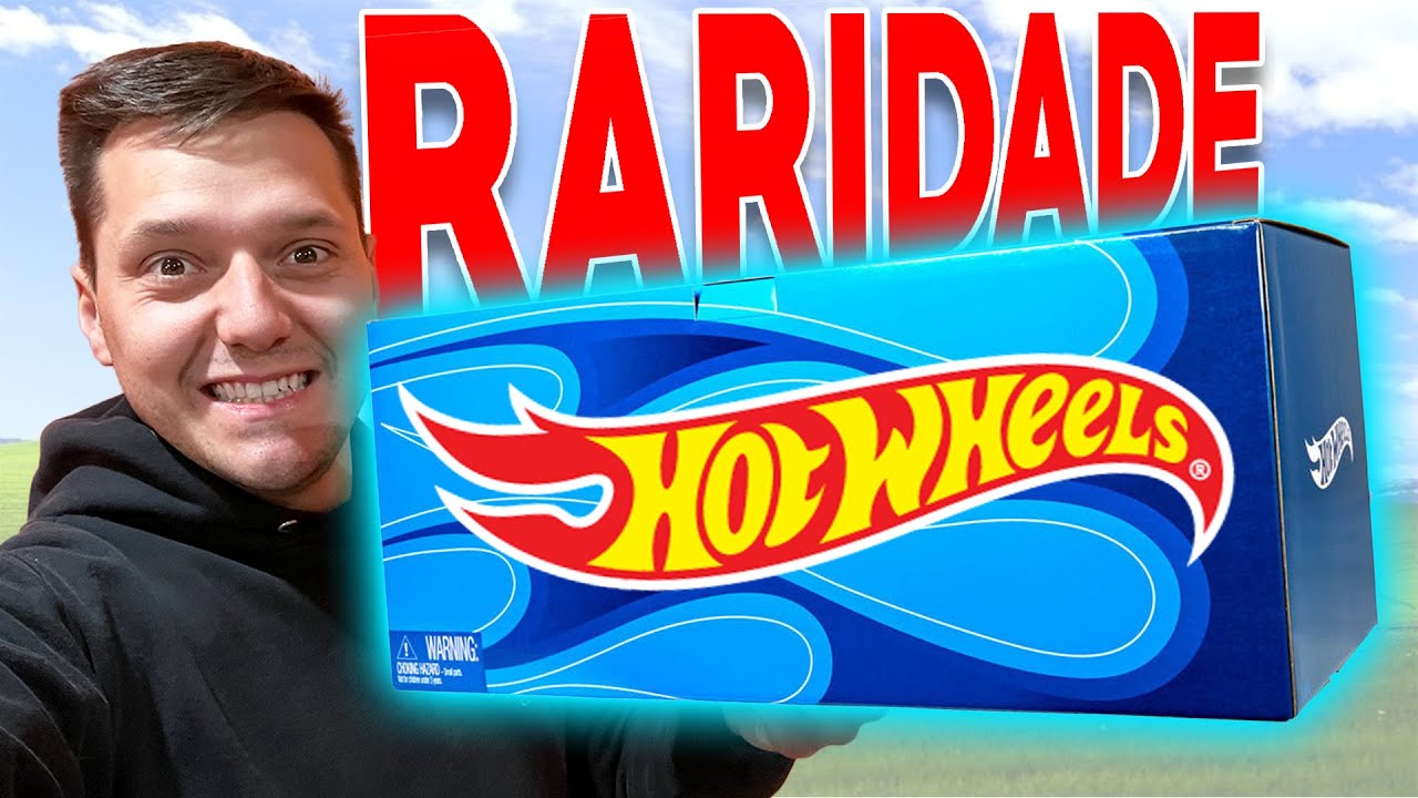 ACHEI UMA CAIXA DE HOT WHEELS ANTIGA LACRADA COM SUPER T-HUNT