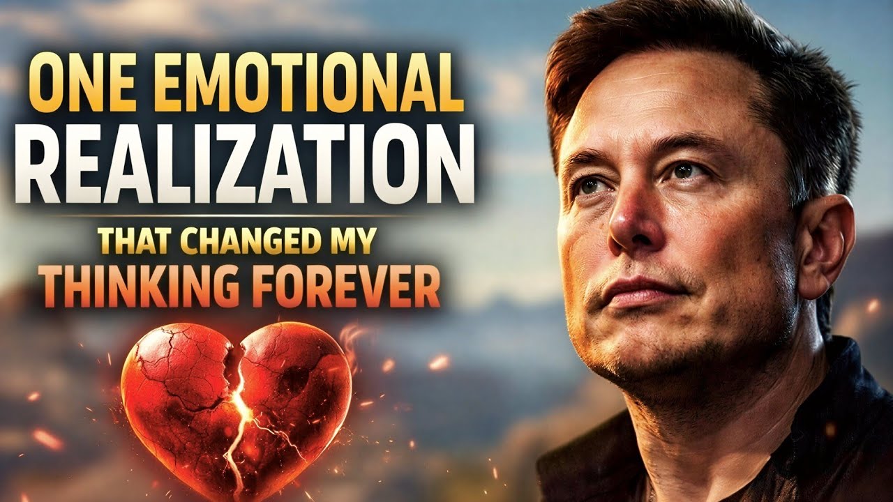 One Emotional Realization That Changed My Thinking Forever | Elon Musk Motivational Speech