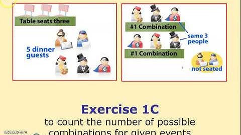 Ex 1C - Combinations - Y12/Y13 A Level Further Maths (Statistics)